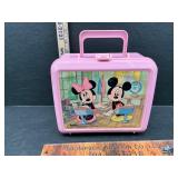 Mickey and Minnie lunch box with thermos