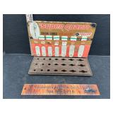 Vintage Fuller Nut Driver Shelf