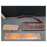 Leather wallet and other