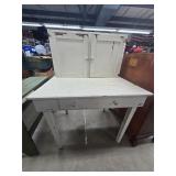 Primitive desk with storage