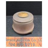 Vintage Vanity powder jar