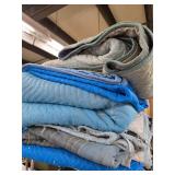 Used moving blankets