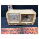 Vintage musical alarm clock