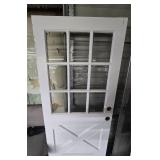 36 inch solid wood exterior door