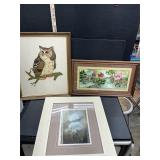 2 Needle Points & 1 Picture