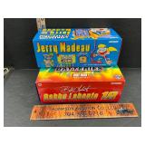 2 die cast race cars