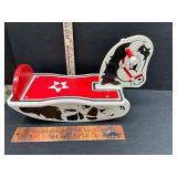 Vintage Wood Rocking Horse