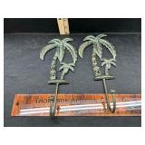 Cast iron coat hooks