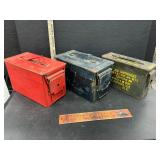 3 Ammo Boxes
