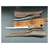 2 Boker fillet knives