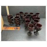 Avon Red Glass
