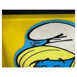 Smurfs broom and dust pan