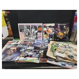 Sports magazines and others