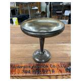 Weighted sterling silver goblet