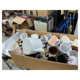 Large lot of cups
