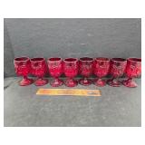 Moon and stars water goblet