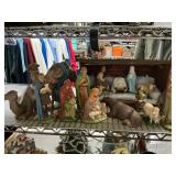 Large Nativity set
