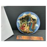 Nativity plate