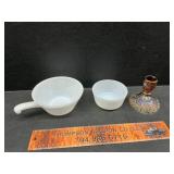 Fire King and carnival glass