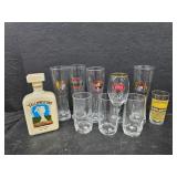 Decanter and glasses