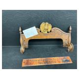 Vintage aluminum paper towel holder