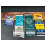 Local advertising match books