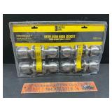 Entry door knob lock set