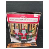 Noth Pole Santa and Freinds