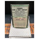 Cabarrus bank & trust 1971 calendar