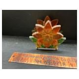 1970s lucite napkin holder