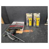 Flashlights and drill