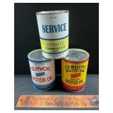 Oil cans Service Distributing Albemarle NC