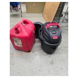 Shop vac fan gas can