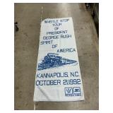 George Bush towel kannapolish NC