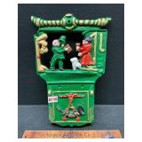 Cast iron letter holder