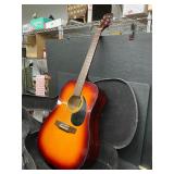 Santa Rosa guitar and case