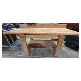 Tradesman work bench 72*28*34 tall