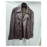 Vince leather coat