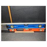 Levels and straight edge