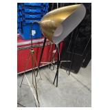 Working copper floor lamp