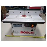 Bosch router table