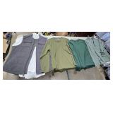 4 shirts and a vest