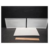 Platters and rolling pin