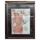 Art signed Tabu Toray