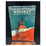 Metal Whiskey sign