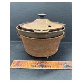 Cast iron pots and other parts