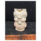 Vintage ceramic owl pitcher