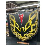 Large metal Firebird sign