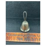 Sterling silver bell 56.96 grams