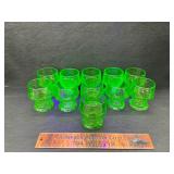 Uranium glass glasses